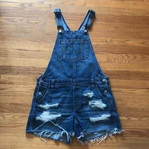 American Eagle overalls